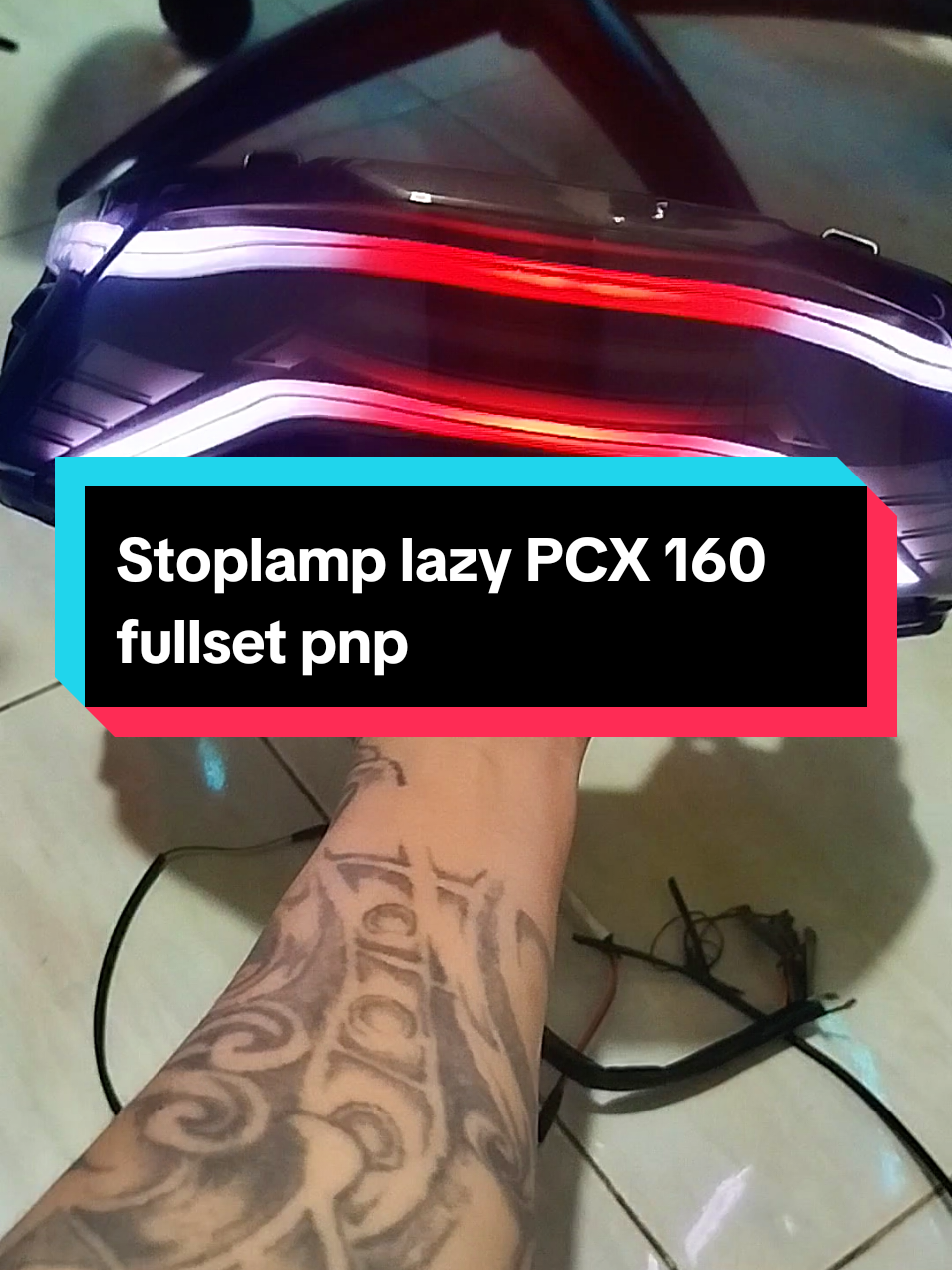 Stoplamp lazy PCX 160 gen 1 2021-2024 fullset pnp#stoplamplazy #stoplamplazypcx160 #stoplamppcx #pcx160modifikasi 