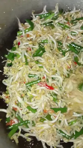 warteg mama Alip #tumis kacang panjang tauge 