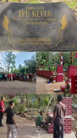 Masyarakat Dusun Sumur Bandung mengucapkan Terimakasih kepada Kang TB Hasanuddin, Anggota DPR RI Dari Fraksi PDI Perjuangan Dapil Sumedang, Majalengka Dan Subang, sudah memagari Tempat Pemakaman Umum (TPU) di Dusun Sumur Bandung, desa leuwi Kujang kecamatan Leuwi Munding Kabupaten Majalengka. @PDI Perjuangan #tbhasanuddin #tbhasanuddin2025 #anakrantingpdipwrs 