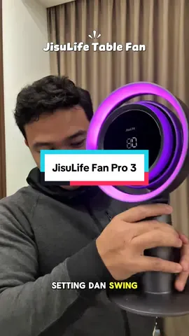 💨 JISULIFE Pro3 Bladeless Table Fan – kipas meja moden dengan teknologi tanpa bilah. ✅ 100 tahap kelajuan angin + Air Turbo Tech untuk hembusan kuat & sekata. 🌬️ H11 Air Filtration – bantu tapis habuk halus sambil sejukkan bilik. ✨ Cahaya ambien LED – jadikan suasana lebih cozy & premium. ⏰ Fungsi timer & swing – senang kawal ikut mood & keperluan. 🔌 Design compact & minimalis—sesuai untuk meja kerja, belajar atau bilik tidur. SEO Keyword: kipas meja tanpa bilah, JISULIFE Malaysia, desktop fan modern, kipas sejuk meja kerja #jisulife #kipas #tablefan #bladeless #viral