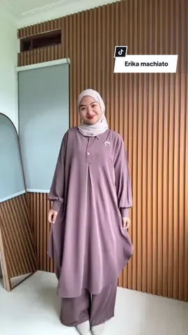 Warna Machiato nyaa cakepp juga nihh 😍🫶🏻 #melisasyari #oneset #setcel #ootdoneset #fyp 