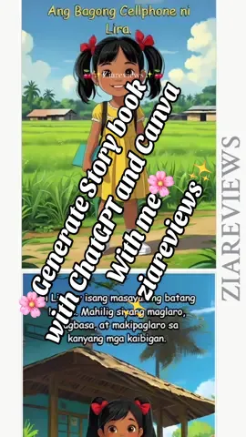 In this video, I’ll guide you on how I used ChatGPT and Canva to create a Filipino children’s storybook titled “Ang bagong Cellphone ni Lira.” This is a quick and easy way to design fun, educational materials for kids — perfect for teachers, parents, or anyone who wants to spark young imaginations. 🌟 ⚠️ Disclaimer: This tutorial is for educational purposes only. The storybook was created in just 30 minutes, so you may notice some inconsistencies in the animated character illustrations. 💡 Whether you’re a teacher looking for classroom resources or simply love creative projects, this video will inspire you to start your own storybook today! #StorybookCreation #CanvaDesign #ChatGPT #FilipinoStorybook #EducationalContent    
