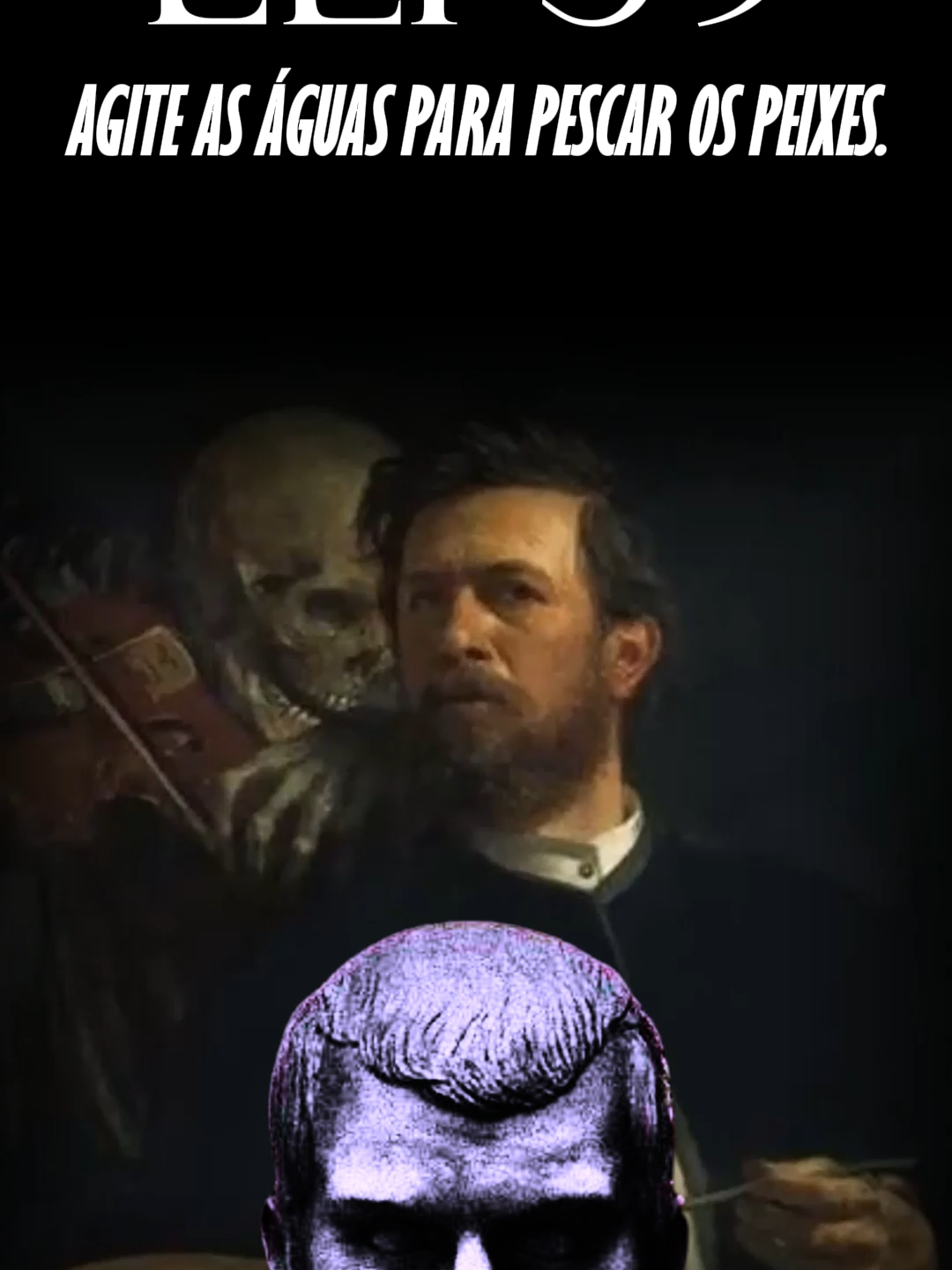 LEI 39 Agite as águas para pescar os peixes. #Maquiavel #48LeisDoPoder #Estratégia #Poder #Manipulação