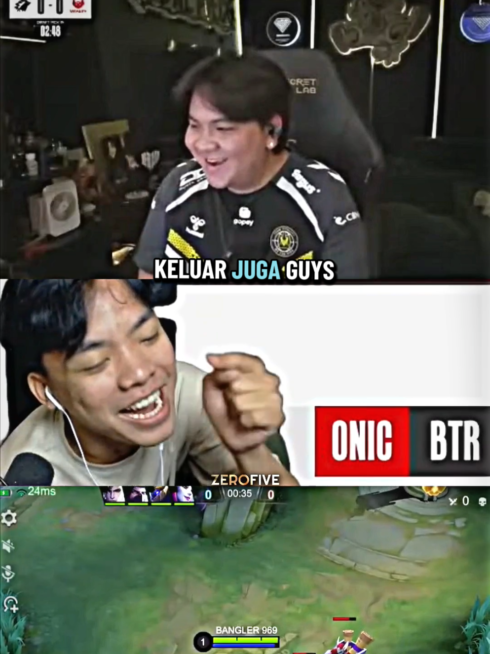 lagi interview mpl kepencet pasif 😹🤣 #btrluke #evosvan #MerdekaMabar #MobileLegendsBangBang #MLBB 