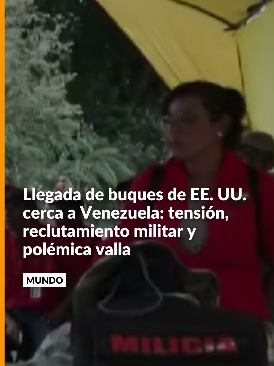 #Mundo | Mañana se espera que llegue a cosas venezolanas el escuadrón anfibio desplegado por Estados Unidos, que incluye buques de asalto y más de 4.000 militares. A medida que crece la tensión, avanza en Venezuela el reclutamiento militar convocado por Nicolás Maduro. Siga la señal de Noticias Caracol En Vivo en noticiascaracol.com