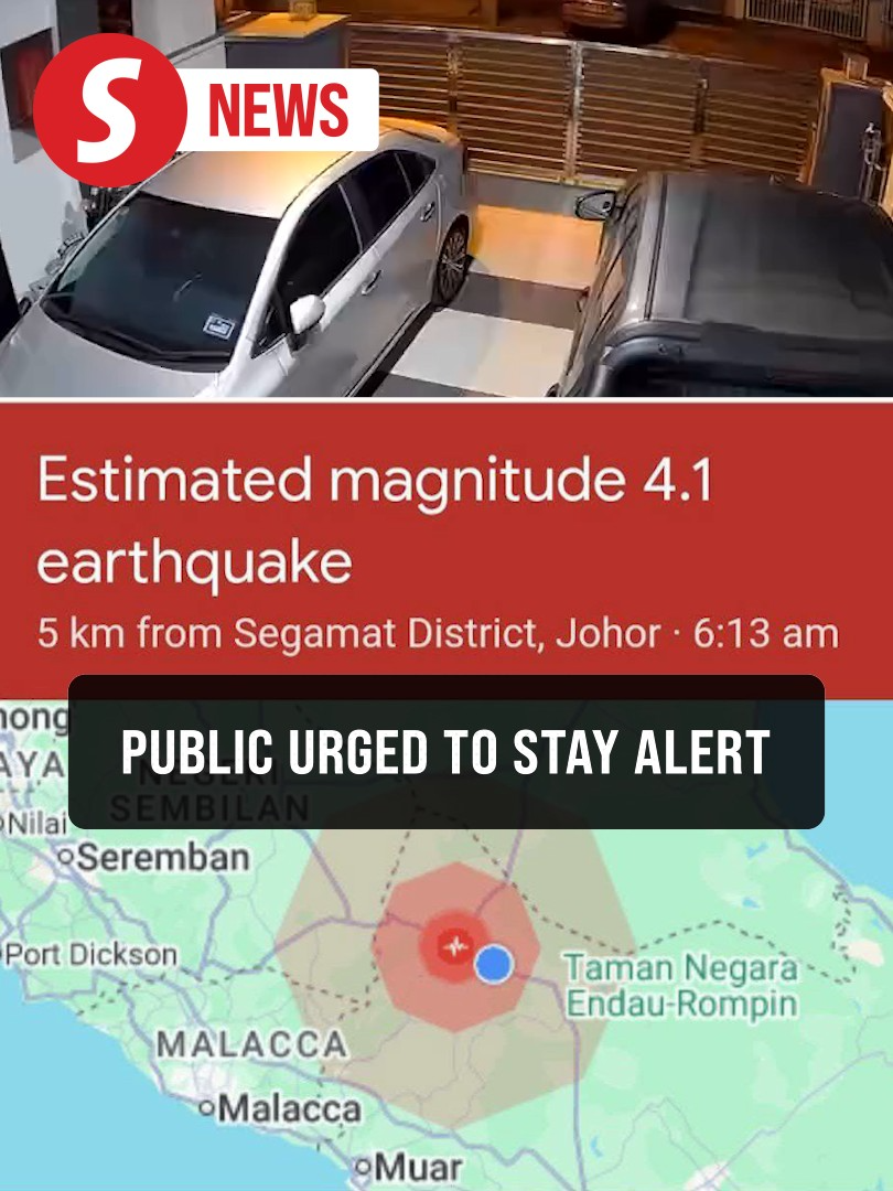 Mild earthquake struck Segamat in Johor