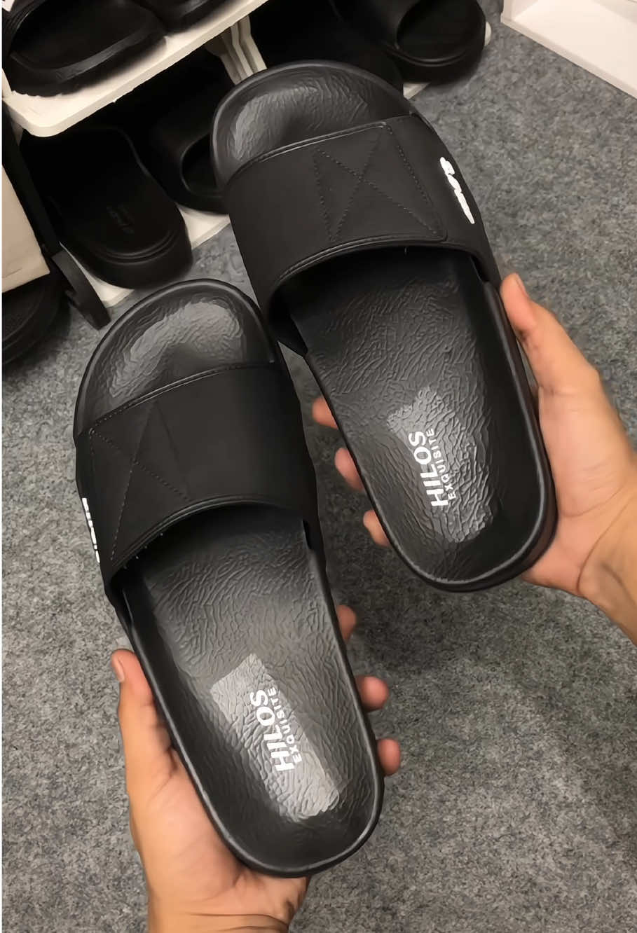 Enak & Awet, gak semua harus mahal kok✌🏻🔥 #fypシ゚ #sandalslop #sandalcowok 