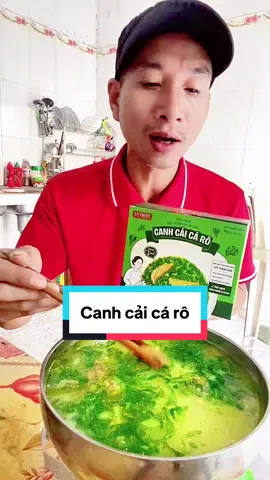 #xuhuong  Canh cải cá rô ăn liền . #ngocthaibinh #canhcaicarodong #canhcaicaro #banhdacarodong 