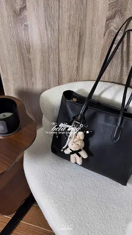 Super affordable large capacity tote bag 🤓🖤 #betatotebag #betabag #totebag #blackbag #foryou  