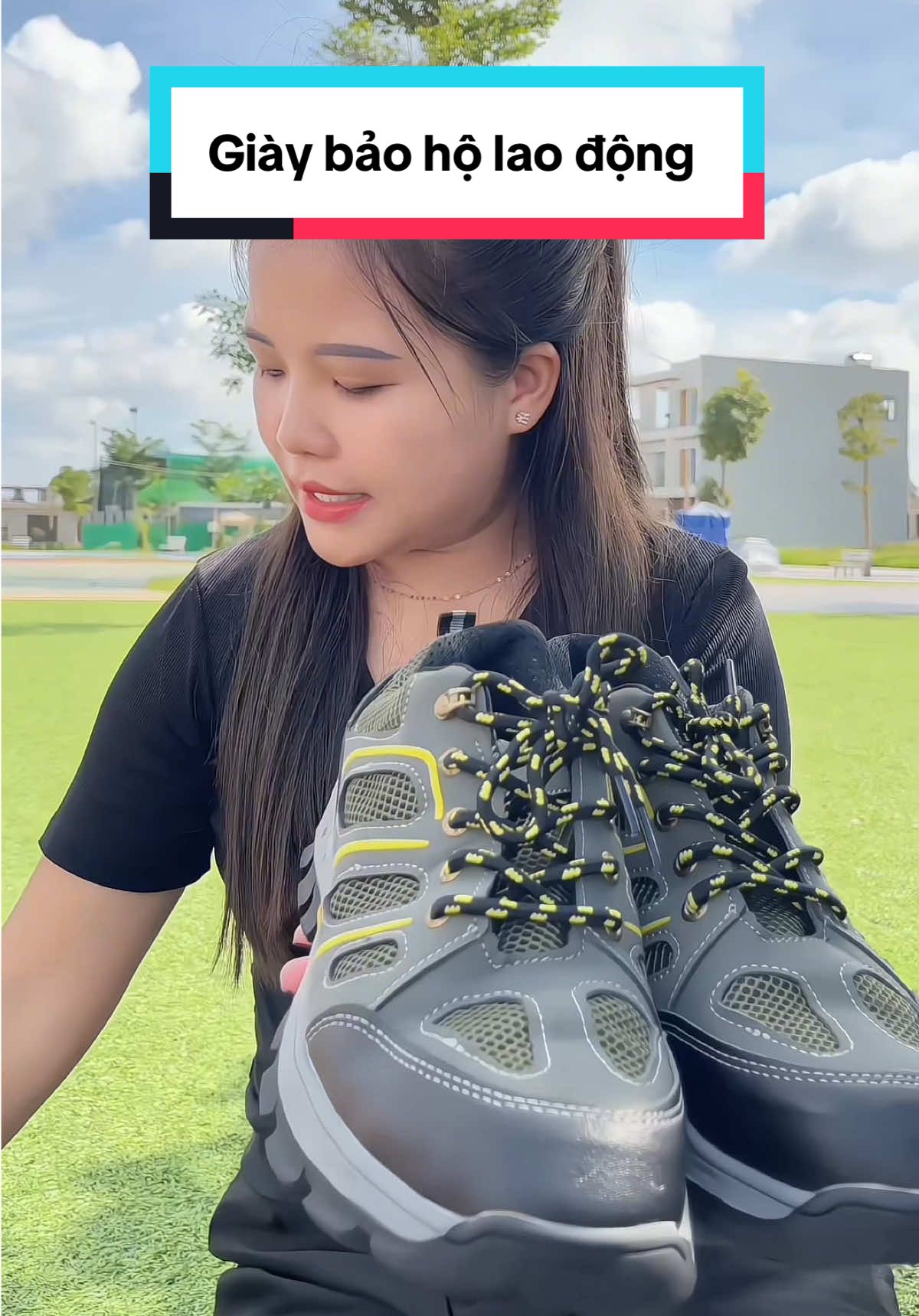 Giày bảo hộ lao động #giaybaoholaodong #giaylaodong #giaydilam #giaynam #thanh_xuan2x 