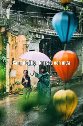 Hội An như thơ như mơ .. Càng đẹp hơn khi sau cơn mưa ❤️ #hoian #danang #trilemedia #rain #beauty #trend 