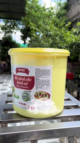 sốt mayonnaise Meje xô 3kg#xuhuongtiktok #sanphamxuhuong #2025 #tiktok #mesam❤️ 