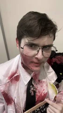 Lowk Art would snap Herbert like a twig if he did ts 💔 @Monstermummy_ ||#reanimator #reanimatorcosplay #herbertwest #herbertwestcosplay 