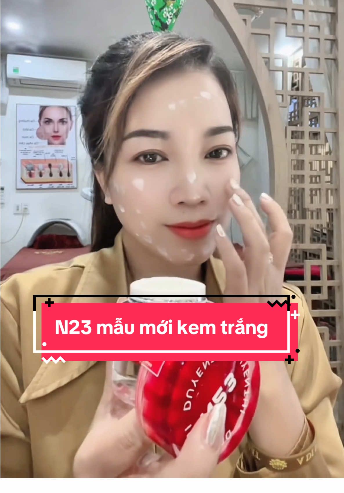 N23 mẫu mới chất kem trắng nha mn #xuhuongtiktok #lamdep #xuhuong #duyenthigroup #duyenthi 