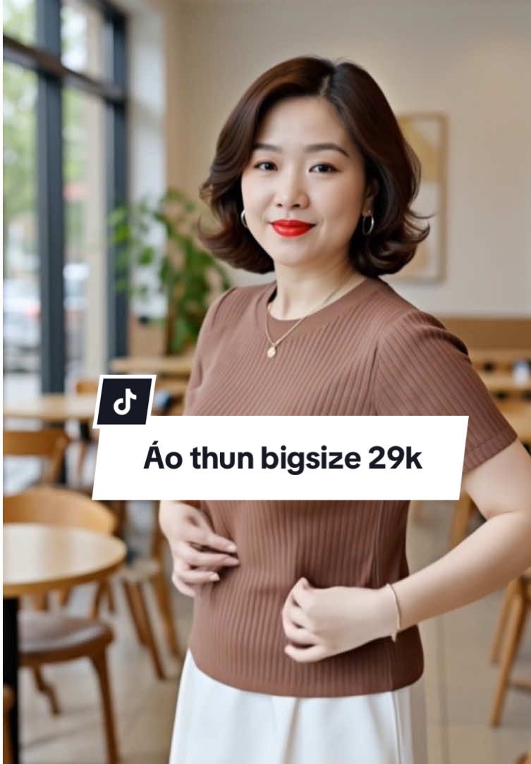 Áo thun bigsize 29k #nguyetnguyetshop #thoitrangnu #aothunbigsizenu #thoitrangbigsizenu 