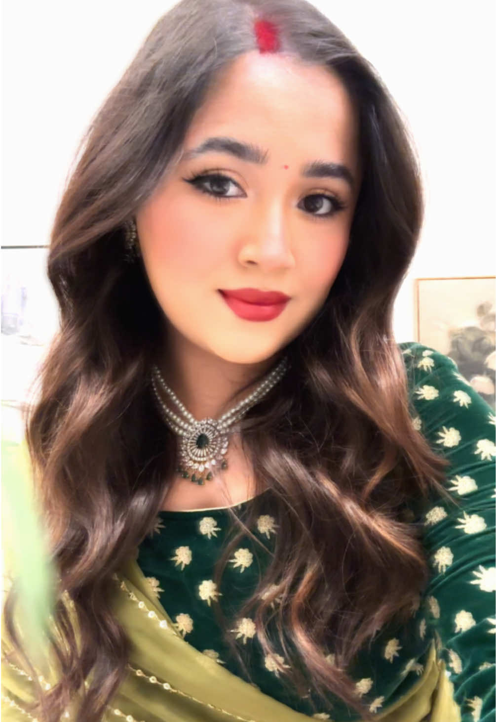 Teej vibe✨❤️ #nepalitrendingsong #goviral #teejsong #happyteej #teejkoraharaayobarilai 