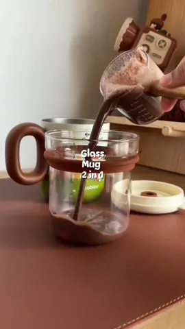 Replying to @EynaAzlina ʚ𓍢ִ໋ ɞ🇵🇸 First time try chocolate matcha, not bad hahahah yg penting minum dalam mug cantik 😆🤪 #chocolatematcha #bablov #bablovglassmug #tumbler #bablovtumbler  