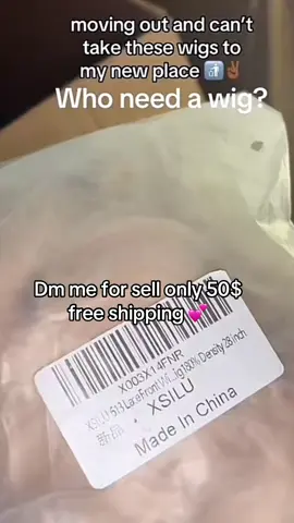 Wig for sell only 50$ #viral #trending #fyp #wigs #blowthisup 