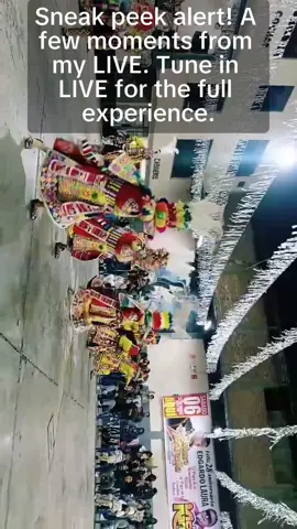 Sneak peek alert! A few moments from my LIVE. Tune in LIVE for the full experience. #tiktoklive #livehighlights