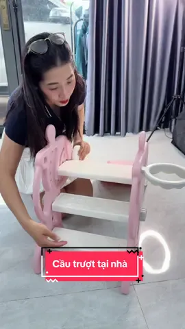 Cầu trượt mini tại nhà cho các bé chơi #mebaoboi01 #dochoichobe #cautuot #cautruot 