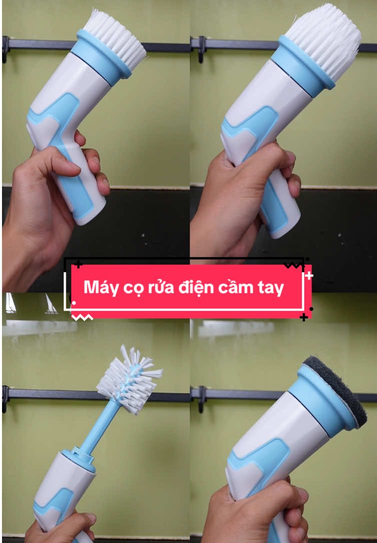 Dọn dẹp nhà cửa bây giờ nhàn thật sự, cái máy này đầu cọ xoay được nên chà nhanh sạch hơn | Máy cọ rửa điện cầm tay Mifan | Nhân check #review #nhancheck 