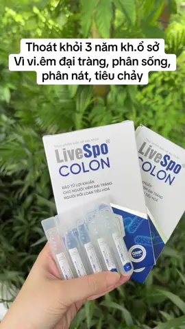 Men vi sinh LiveSpo Colon. Men vi sinh dạng bào tử mới, không bị tác động bởi axit dạ dày, lợi khuẩn sống sót và đi thẳng tới ruột non và đại tràng để hoạt động #livespocolon #livespo #menvisinh #viemdaitrang #hoichungruotkichthich  