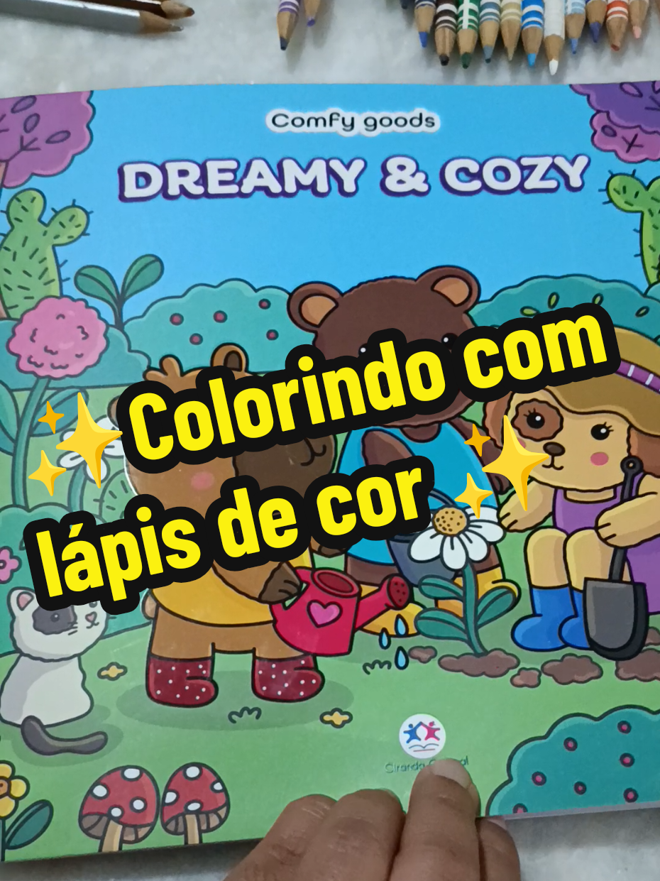 Colorindo com lápis de cor! Comenta 'quero paz' se você também precisa de um momento assim! 🧘 #bobbiegoodsart #bobbiegoodscoloringbook #bobbiegoodscoloringpage #fyppppppppppppppppppppppp #fy 