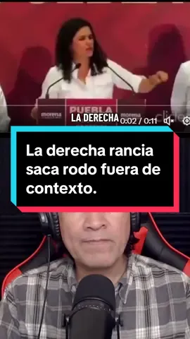 La derecha rancia saca rodo fuera de contexto.  #amlo #amlover #amlo_oficialmx #claudiasheimbaum #amlovers❤️❤️❤️❤️❤️ 