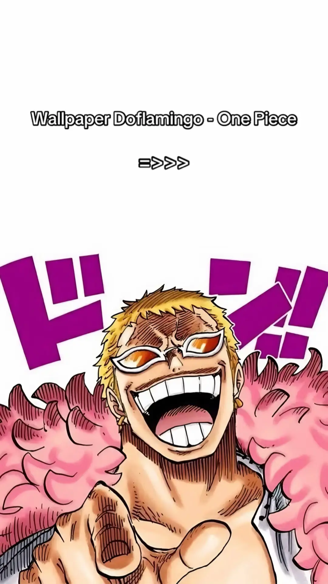 comments for the next theme👌 #onepiece #wallpaper #anime #flamingo #fyp 