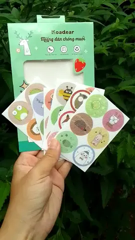 36 iếng dán chống muỗi 50.k cho bé tiện lợi, từ nay không sợ con bị muỗi chích nữa #miengdanchongmuoi #miengdanchongmuoichobe #mevabe #mebimsua #fyp 