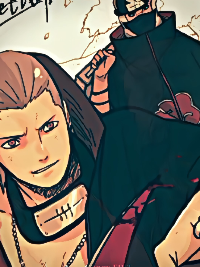 malah afk🗿 #hidan #kakuzu #yugito #narutoshippuden #fyp 
