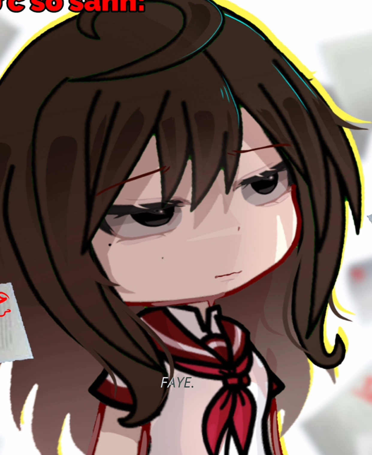 tôi cảm giác trên vai mình có 1 tảng đá mang tên “sự kì vọng” [ MY IDEA + @🎧 𝕋. ℤ𝕚𝕟𝕖 // ] #FAYE🥢 #viral #fyp #gacha #alightmotion 