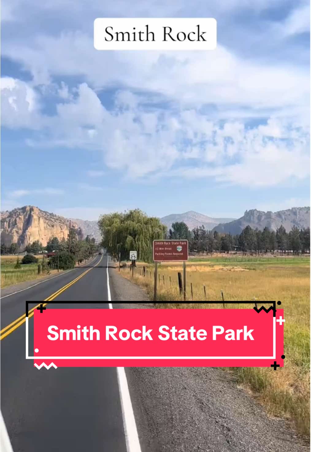 One of Oregon’s most beautiful places. Smith Rock State Park is a state park located in central Oregon's High Desert near the communities of Redmond and Terrebonne. The day-use area of the park is open daily from dawn to dusk. The park also has a camping area as well that accommodates tent camping only. Its sheer cliffs of tuff and basalt are ideal for rock climbing of all difficulty levels. Smith Rock is generally considered the birthplace of modern American sport climbing, and is host to cutting-edge climbing routes. It is popular for sport climbing, traditional climbing, multi-pitch climbing, and bouldering.