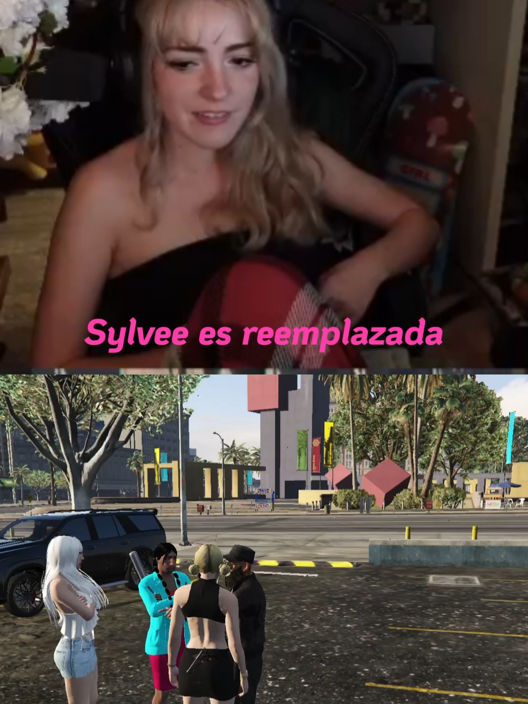 Sylvee es reemplazada por jacinta #sylvee #sylveey #fyp #gta5