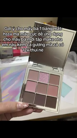 =)) +1 bảng mắt dễ ứng dụng dành cho ng mới tập make nhé #xh #xuhuong #review #bangmat #shedella 