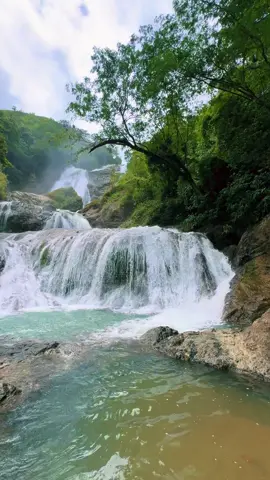 ✨Matigol Falls, also known as Bani Falls, is a stunning multi-tiered waterfall 📍located in Arakan Valley, North Cotabato, Philippines. It boasts a series of cascading waterfalls with a total height of around 500 feet.  #Mindanao #DavaoCity #MatigolFalls #hikingadventures #hilightseveryonefollowers2025