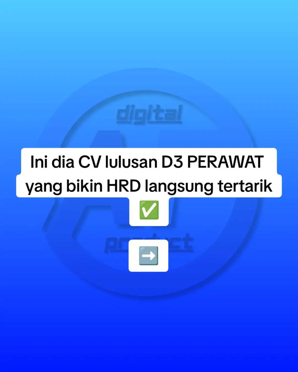 “Lulusan Perawat? 👩‍⚕️ Jangan biarkan CV biasa-biasa aja bikin kamu kalah saing! Gunakan Template CV ATS Friendly khusus Perawat, desain profesional & siap dipakai melamar di rumah sakit, klinik, atau puskesmas 🚑. 👉 Tinggal edit di Canva, langsung siap apply kerja! Klik link di bio & upgrade CV kamu sekarang ✅ #CVPerawat #ATSFriendlyCV #PerawatIndonesia #FreshGraduatePerawat #KerjaRumahSakit #LokerPerawat #TemplateCVCanva #JobSeekerPerawat #TipsLolosKerja #HRDIndonesia #fyp #viral 