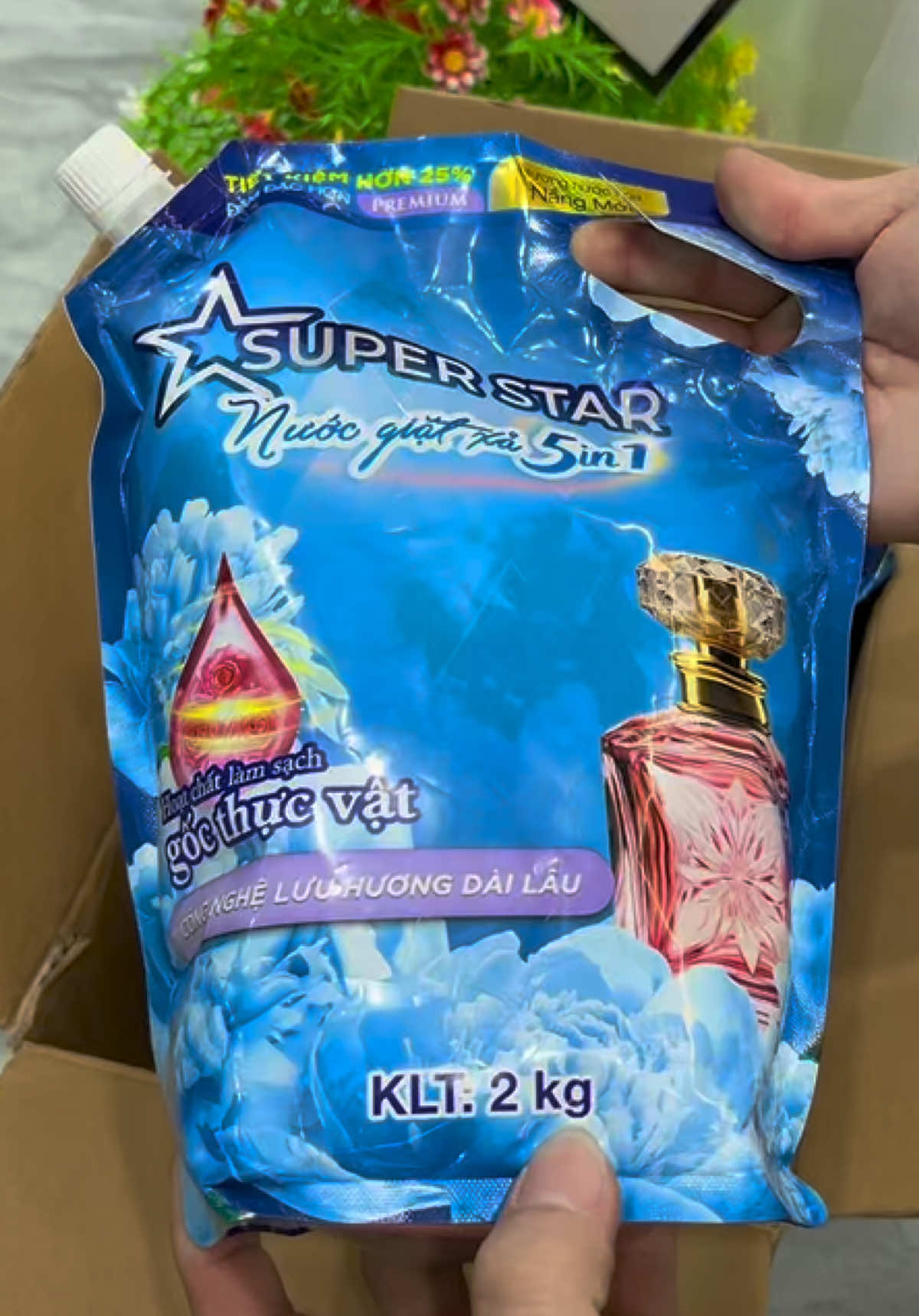 Combo 2 túi nước giặt super Star #emkieutaphoa #nuocgiat #nuocgiatxa #nuocgiatsuperstar #superstar 