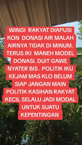 DONASI. KE KPK .BUPATI SUDEWO 