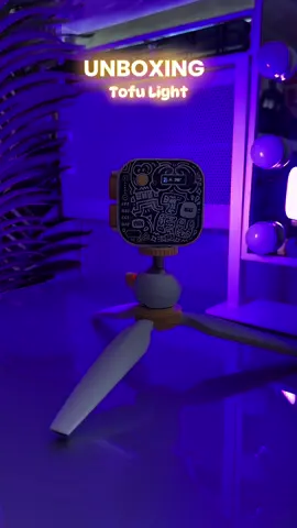 Sobrang aesthetic 😭 my first tofu light unboxing!   #tofulight #tofulightbyphotoolex #lighting #photoolex #photoolextofulight 