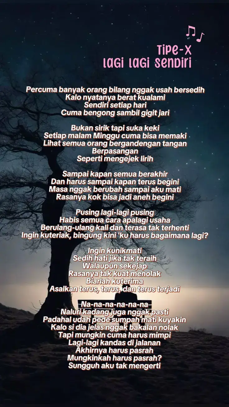 #liriklagu #popindo #tipex #lagilagisendiri #musiklawas 