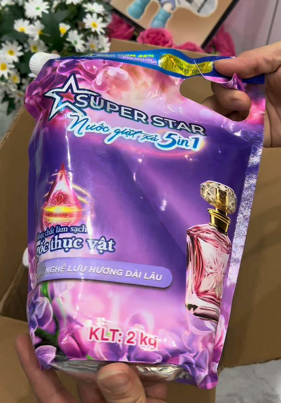 Combo 2 túi nước giặt super Star #emkieutaphoa #nuocgiat #nuocgiatxa #nuocgiatsuperstar #superstar