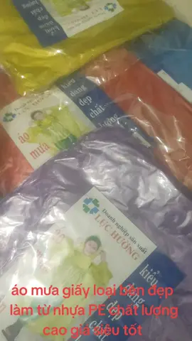 áo mưa giấy loại dày dặn bền đẹp làm từ nhựa PE cao cấp áo mưa có thể tái sử dụng 