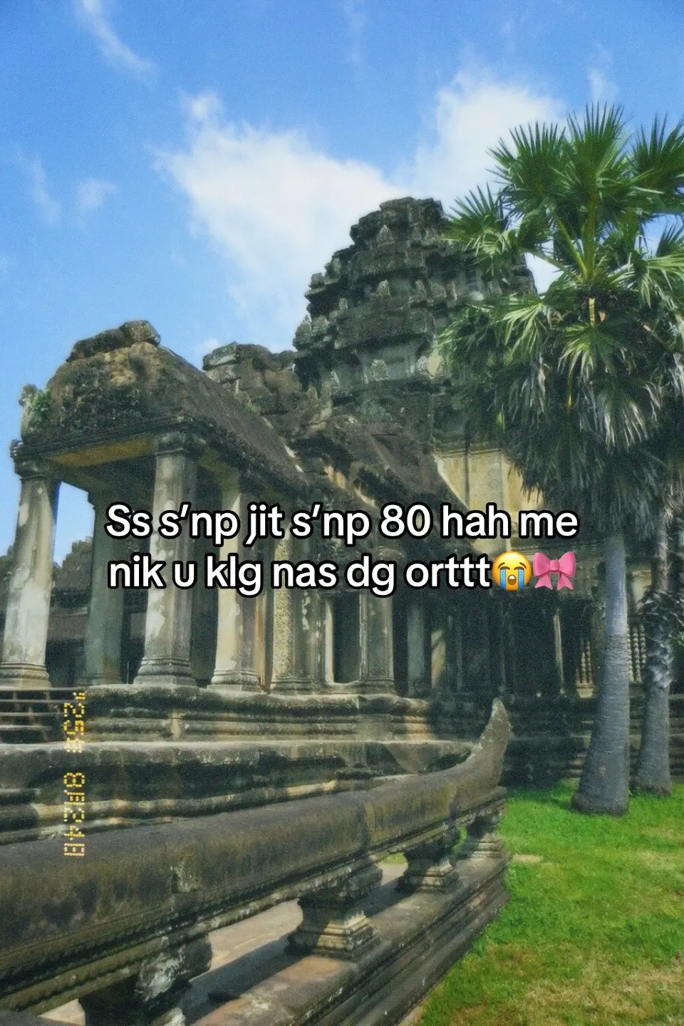 Nikkk nas s’np jit s’np 80😭🎀