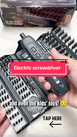 181 in 1 electric screwdriver set!! Bagay na bagay sa mga mahilig mag DIY!! 😍😍😍#electricscrewdriver #screwdriverset #rechargeable #fyp #creatorsearchinsights  