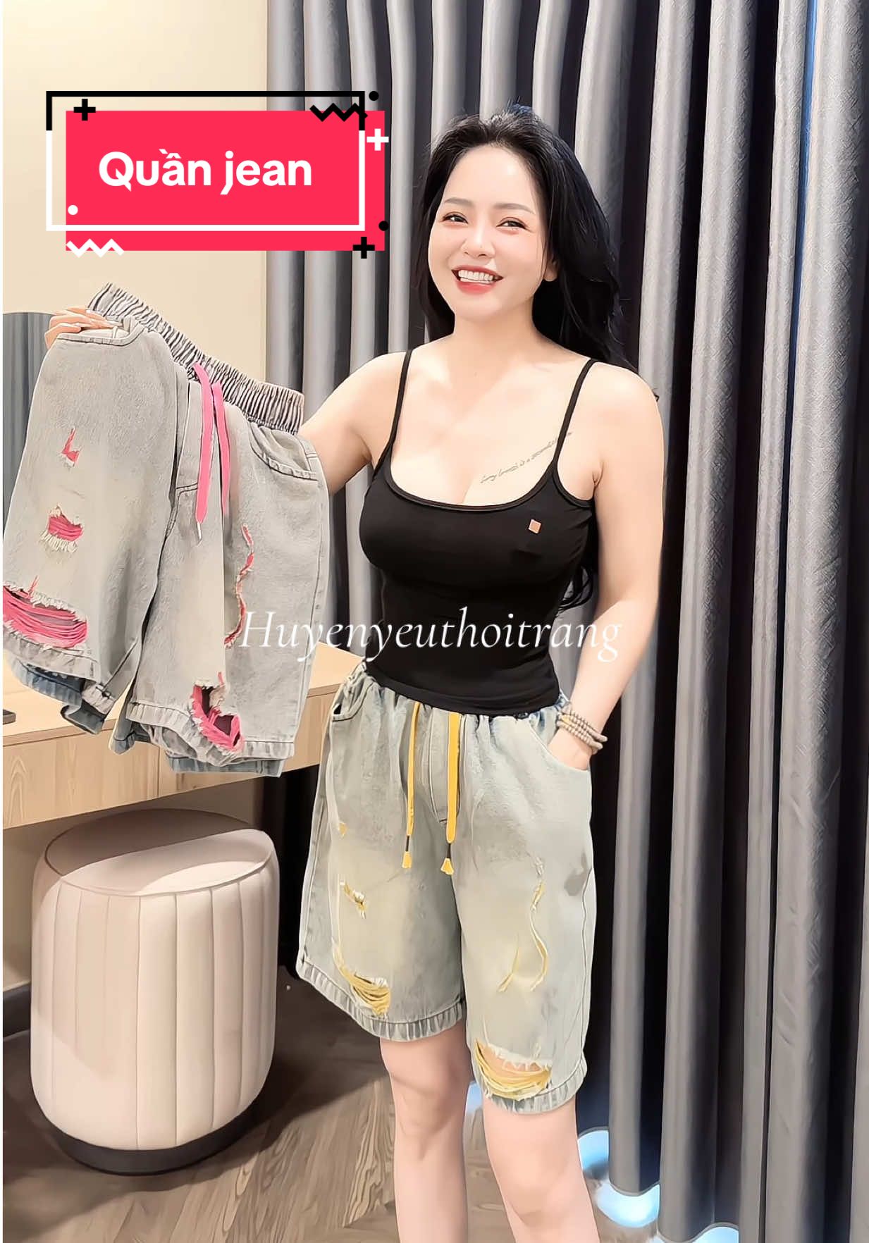 Quần jean xinh quá #xuhuong #quan #quanjean 
