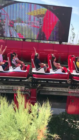 Red force - Ferrari land, PortAventura, Salou! #ferrari #ferrariland #salou #portaventura #rollercoaster 