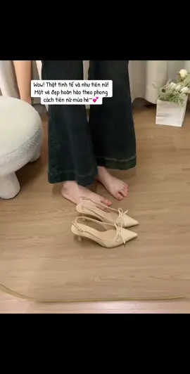 Giày cao gót nữ mũi nhọn #depcaogot #giaycaogotnu #giaydepquangchau #giaycaogotmuinhon 