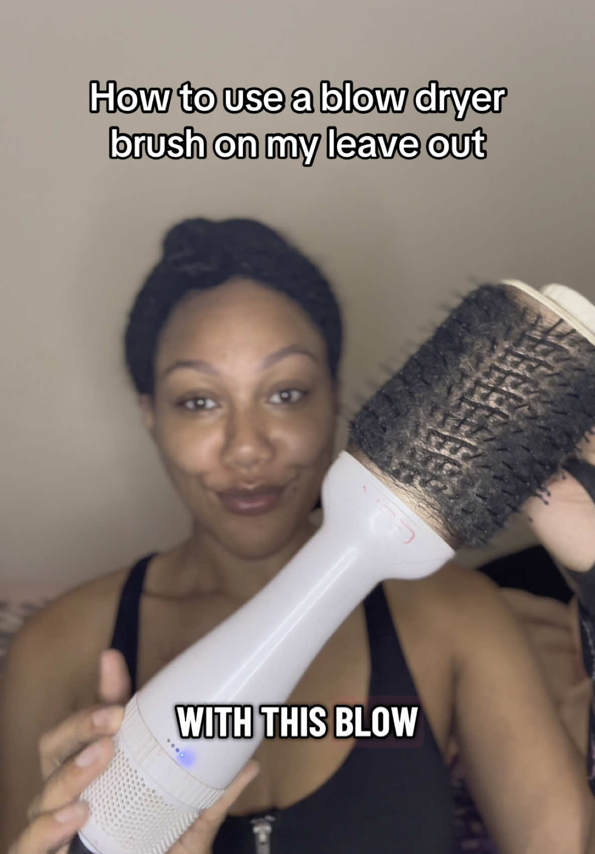 This gem star blowdryer brush is really changing my wash days up! #blowout #naturalhairtiktok #hairtools #type4hair #blowoututorial 