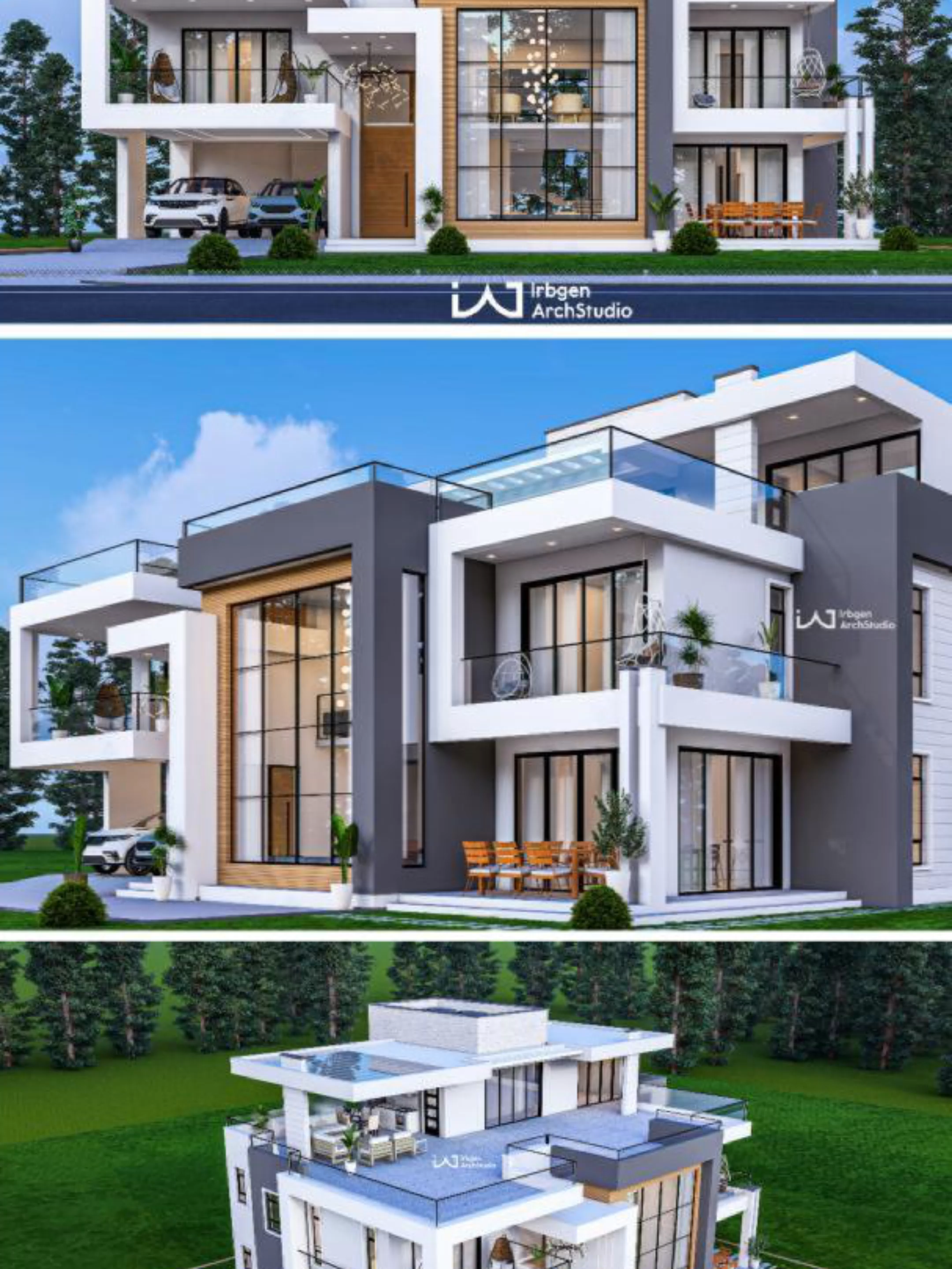 5-Bedroom Mansion Design. Contact us for design and build servcies.  #modernliving #houseplans #kenyanarchitecture #mansiontour #mansionhouse #modernhouse #tiktokzambia🇿🇲 #architecture #tiktokbrasil #TiktokKenya #mansion #construction #tiktokafrica #tinyliving #pitchroof #modernmansion #4bedroomvilla #flatroof #bungalow #bungalowhousedesign